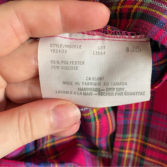 Vintage Ziba Vibrant Pink Plaid Blazer - Picture 13 of 13